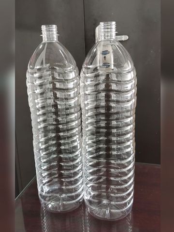 Clear PET bottles, sample 11