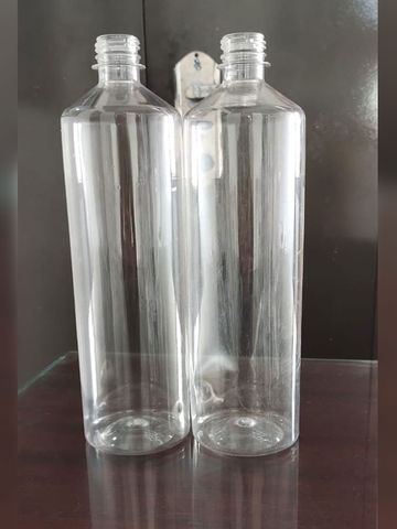 Clear PET bottles, sample 12
