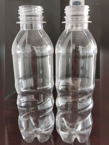 Clear PET bottles, sample 2