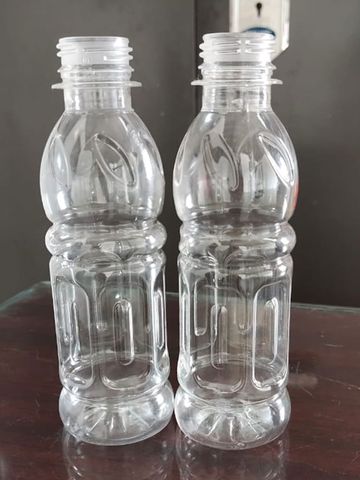Clear PET bottles, sample 3