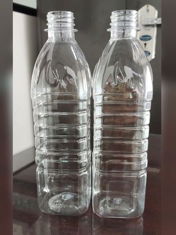Clear PET bottles, sample 5