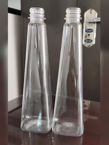 Clear PET bottles, sample 6