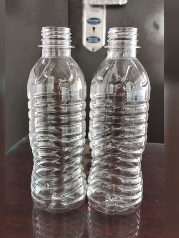 Clear PET bottles, sample 7