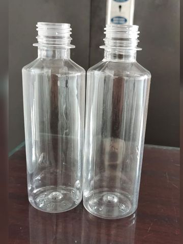 Clear PET bottles, sample 8