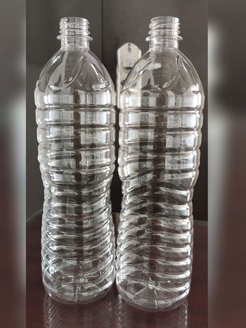 Clear PET bottles, sample 9